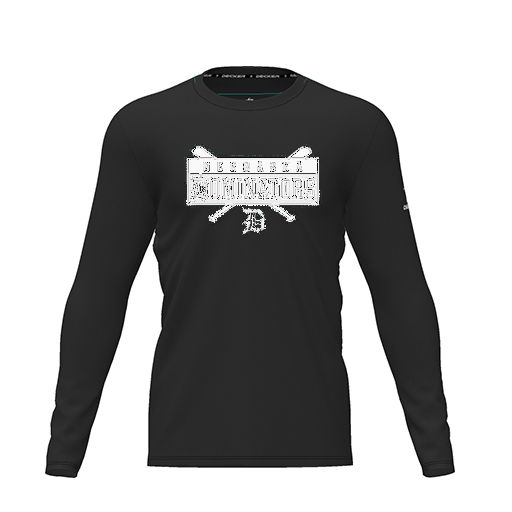 [FTLCDFBK-YXS-LOGO2] Dri Fit Performance T-Shirt (Youth XS, Black, Logo 2, Long Sleeve)