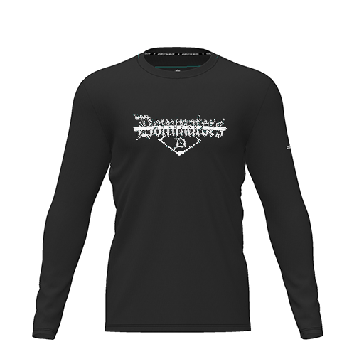 [FTLCDFBK-YXS-LOGO3] Dri Fit Performance T-Shirt (Youth XS, Black, Logo 3, Long Sleeve)