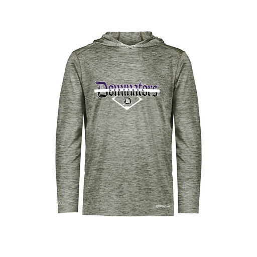 [FOLHCGGY-AS-LOGO3] Men's Charge Hoodie (Adult S, Gray, Logo 3)