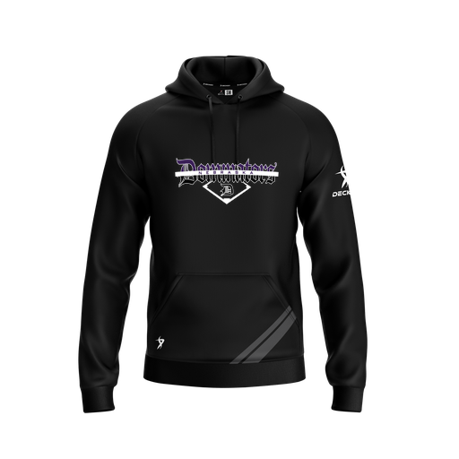 [FOLHSMBK-YXS-LOGO3] Decker Summit Hoodie (Youth XS, Black, Logo 3)