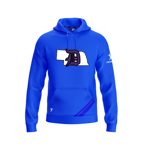 [FOLHSMRY-YXS-LOGO1] Decker Summit Hoodie (Youth XS, Royal, Logo 1)