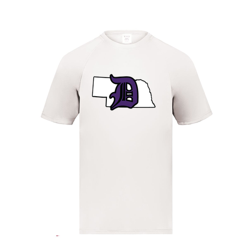 [2790.005.S-LOGO1] Men's Smooth Sport T-Shirt (Adult S, White, Logo 1)