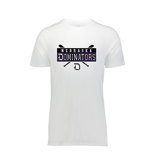 [FTSCUBWH-AS-LOGO2] Decker Men's Tri-Blend T-Shirt - Short Sleeve (Adult S, White, Logo 2)
