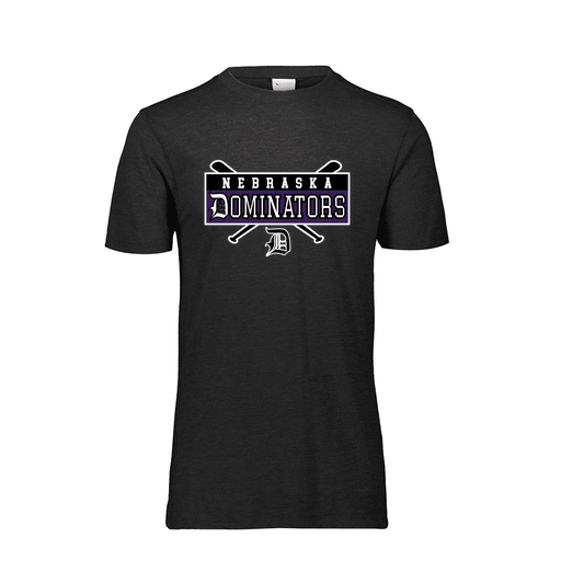 [FTSCUBBK-YS-LOGO2] Decker Youth Tri-Blend T-Shirt - Short Sleeve (Youth S, Black, Logo 2)