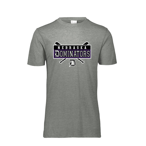 [FTSCUBGY-YS-LOGO2] Decker Youth Tri-Blend T-Shirt - Short Sleeve (Youth S, Gray, Logo 2)