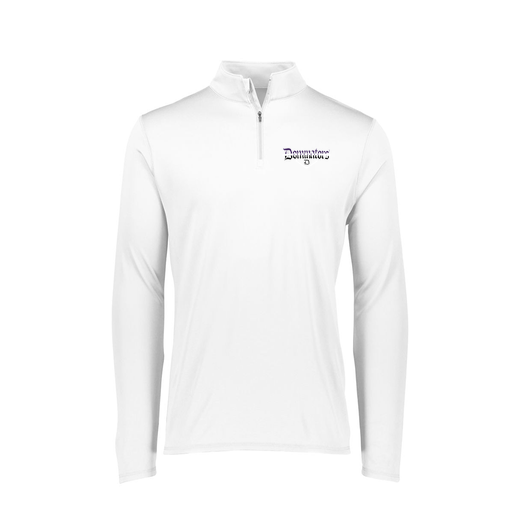 [FTLQFLWH-FAXS-LOGO3] Decker Women's Flex-Lite 1/4 Zip Shirt (Female Adult XS, White, Logo 3)