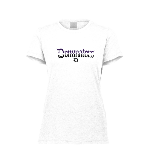 [FTSCUBWH-FAXS-LOGO3] Decker Women's Tri-Blend T-Shirt - Short Sleeve (Female Adult XS, White, Logo 3)