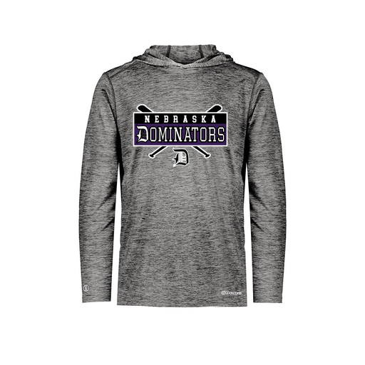 [FOLHCGBK-AS-LOGO2] Decker Men's Charge Hoodie (Adult S, Black, Logo 2)