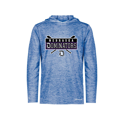 [FOLHCGRY-AS-LOGO2] Decker Men's Charge Hoodie (Adult S, Royal, Logo 2)