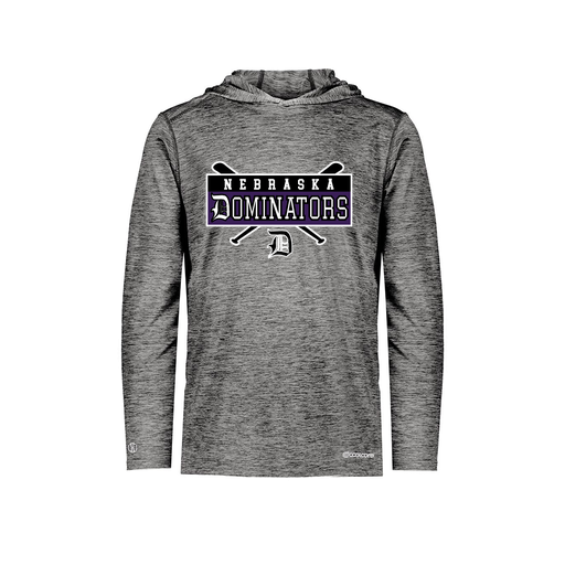 [FOLHCGBK-YS-LOGO2] Decker Youth Charge Hoodie (Youth S, Black, Logo 2)