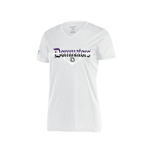 [222820.005.S-LOGO3] Ladies Movement Dri Fit Shirt (Female Adult S, White, Logo 3)